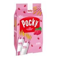 在飛比找家樂福線上購物網優惠-Pocky百奇 草莓棒分享包 90g