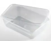 1000 Pcs x Rectangle Takeaway Containers Lid PREMIUM 500ml, 650ml, 750ml, 1000ml