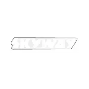 Skyway - Stem decal - White Gen 1 - old school bmx