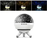 Creative Rotatable Starry Sky Projection Lamp Romantic LED Rotating Ocean Projector Night Light-3
