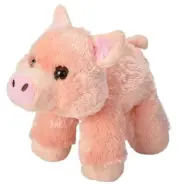 Hug'ems Mini Pig Plush Soft Toy 18cm Stuffed Animal by Wild Republic