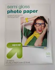 Photo Paper Glossy, 8.5" x 11" 30 sheets. New Unopened Packages