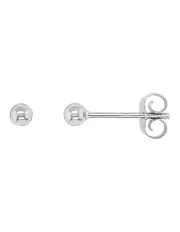 [Pure Elements] Ball Stud Earrings in Silver
