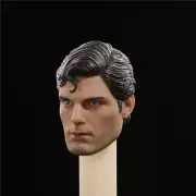 Custom 1/6th Male 1978 Christopher Reeve PVC Head Sculpt For 12" Body
