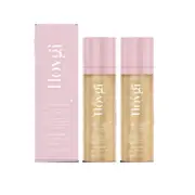 Sunglaze Sheer Setting Mist Sunscreen SPF 50,Shimmering Body Oil Mist 2pcs
