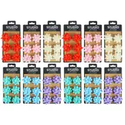 72pc Studio Gift Wrapping 5cm Home Present Decor Gift Bow Assorted Colours