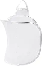 YQkangzhu Hanging Laundry Hamper, Mesh Laundry Basket, Foldable Hamper with Carry Handle, Collapsible Dirty Clothes Hamper, Wall Mounted Storage Bag, Breathable Net Hampers for Laundry Room, Bathroom