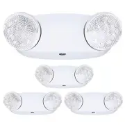 GRUENLICH LED Emergency Light, Exit Lighting Fixtures with 2 LED Bug Eye Head...