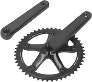 Tihebeyan Bike Chainring Bicycle Crankset 48T Lightweight Aluminum Alloy with CNC Milling for Mountain Road Fixed Gear Bicycle