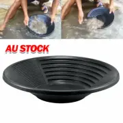 Turbo Pan Gold Pan Prospecting Gold Gem Panning Sieve Sifting Classifier 38cm