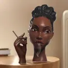 Headscents-Head Incense Holder Black Woman Incense Censer Incense Stick Holder