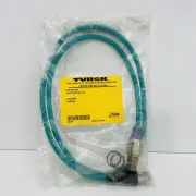 Turck RJ45S FSSDED 441-1M Ethernet Cordset Male M12 EuroFast ~NEW~