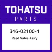 346-02100-1 Tohatsu Reed valve ass'y 346021001, New Genuine OEM Part