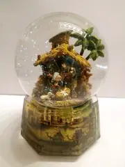 Snow Globe, Nativity Scene Snow Water Globe, Birth Of The Lord Musical