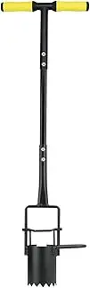 Garden Bulb Planter Tool | Long Handle Transplanter for Garden Use | Portable Precision Multi-Purpose Steel Ergonomic Digger for Soil Loosening Seedling Transplantation Lawn Care Planting