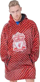 Liverpool F.C. Oversized Hoodie Blanket for Men, Official Football Gifts
