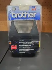 Brother 2 Pack Correctable Black 7020 Film Ribbons Unopened 5/16" x 675' 7220