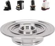 Coffee Capsule Cup for SENSEO Coffee Machines, Refillable Coffee Pods, Reusable Coffee Capsules Kit with Adapter & Filter Paper, Stainless Steel Cups Filters