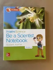 Inspire Science Grade 4, Be a Scientist Notebook by McGraw Hill (2016, Trade...