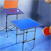 Table Tennis Rebound Board Set,Ping Pong Sparring Return Board,Height Adjustable,for Indoor/Outdoor Home Gym