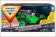 Monster Jam RC GRAVE DIGGER Truck Radio Controlled 2.4 GHz 250' Range NEW
