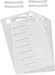 OSALADI 1 Set HDD Shelf Clear Tray Computer Rack External Hard Drive Computer Holder Computer Stands Hard Drive Mounting Kit Hard Drive External Hard Disk Acrylic Storage Rack