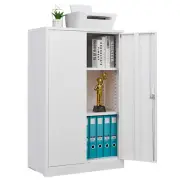 Folding Metal Garage Tool File Storage Cabinet with Lock Heavy-Duty Home Office