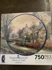 CEACO 2008THOMAS KINKADE Painter of Light 750 PIECE PUZZLE LampLight Lane