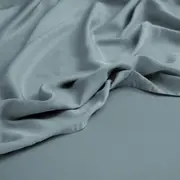 Canningvale Lustro Bamboo Sheet Set - Ice Blue, King, Bamboo