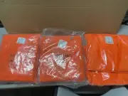 12-Orange Safety Vest 2XL Class 3 Level 2 NIP Ansi/Isea W/Reflective Tape OSHA