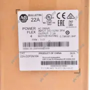 NEW Sealed AB 22B-D2P3N104 /A Powerflex 40 AC Drive 22B-D2P3N104 /A 1PCS