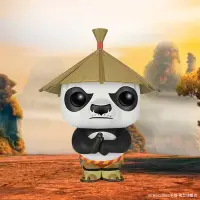 在飛比找蝦皮購物優惠-FUNKO POP夢工廠功夫熊貓3斗笠阿寶模型玩偶擺件公仔玩