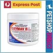 Oxymav B Antibiotic 100g - Broad Spectrum Bird Antibiotic Powder EXPRESS POST