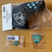 Scotty Cameron Putter Head Cover 2022 CLUB CAMERON WELCOME KIT Set of 3