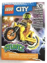LEGO City Stuntz Demolition Stunt Bike (60297) *NEW IN BOX* (12 Pieces) Age 5+