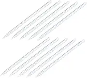 Baluue Professional Nail Care Tools Cuticle Pusher Sticks Reusable Plastic Stick for Manicure