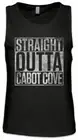 Straight Outta Cabot Cove Men Tank Top Murder Fun She Arabesque Hobby Wrote