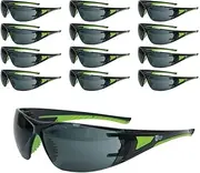 [Shield Right] Pro Safety Glasses, Anti-Fog and Scratch Resistant Wrap Around Lenses, Adjustable Nose Pads, AS/NZS 1337.1:2010 Certified Safety Glasses,100% UV Protective Eyewear