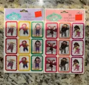 Vintage 1992 Cabbage Patch Kids Sticker Sheets, Wrapped and New, RARE!