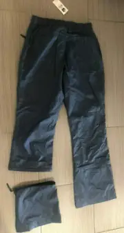NWT Gap Kids Girls glitter Pants convertible to Capri Athletic wind sweat 16