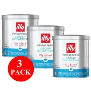 3 x illy Decaf Iperespresso Capsules 21pcs 140g