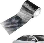 Car Decoration Car Sticker, 3D Carbon Fiber Car Sticker, Carbon Fibre Door Protector Protector Sticker for Car, Dashboard, Cars,