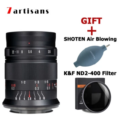 7artisans 60mm F2.8 II APS-C Magnification Macro Lens for Nikon Z Z50 Z6 Z7 Z6II