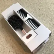 DYSON ROSE GOLD PADDLE BRUSH & DETANGLISHING COMB SET