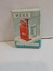 Vintage Hexe Automatic Needle Threader with instructions Germany