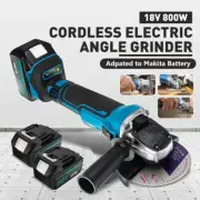 Impact Angle Grinder 125mm Electric Polishing Grinding Machine 18V 800W