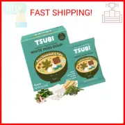 Tsubi Soup Freeze-Dried Japanese Miso Soup Packets - Instant, Vegan, Easy Mix, G