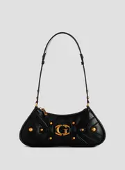 GUESS Women's Black Mintha Shoulder Bag