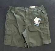 5.11 Tactical Shorts Mens 40 Fits 38 Green Taclite Pro Cargo 9.5” Ripstop Work