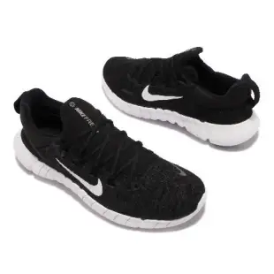 Nike 慢跑鞋 Wmns Free RN 5.0 Next Nature 女鞋 黑 赤足 運動鞋 CZ1891-001